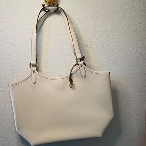 Coach Cream Tote Bag for Women, NWOT